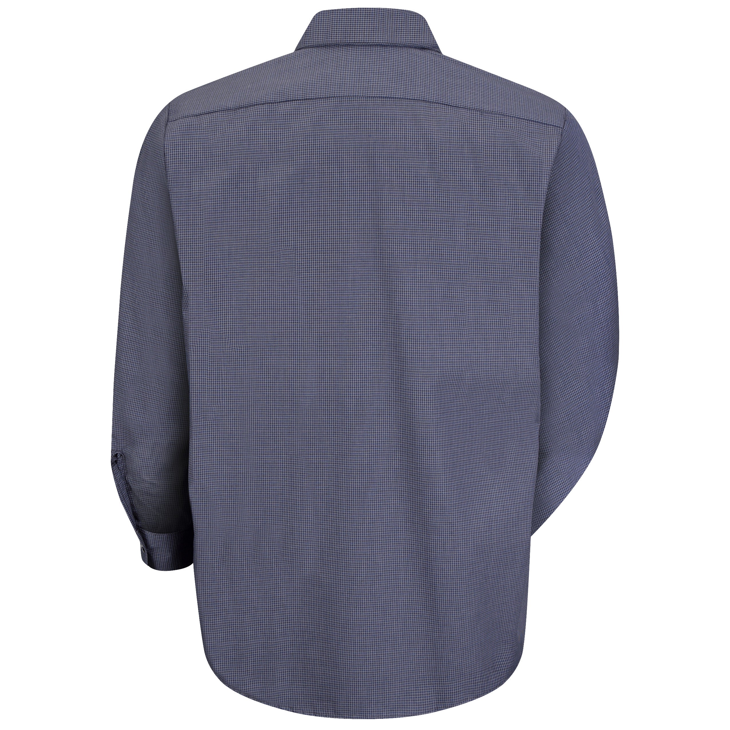 Red Kap® Men's Long Sleeve Microcheck Uniform Shirt / SP10EX