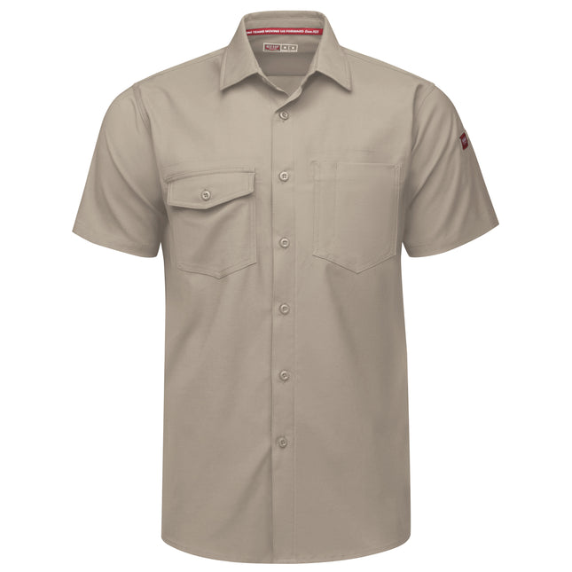 Red Kap® Men's Cooling Short Sleeve Work Shirt / TSM2SD