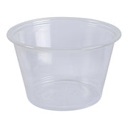 Empress Plastic Portion Cup 4oz Clear 2500 / cs