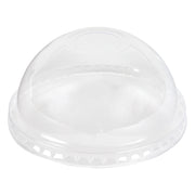 Empress Dome Lid w/ 1" Hole 98mm Fits 12oz sqt - 24oz PET Cups