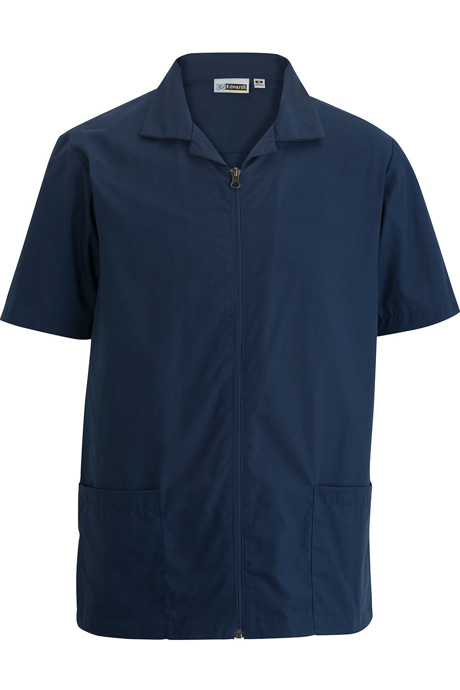 EDWARDS MENS ZIP FRONT SERVICE SHIRT