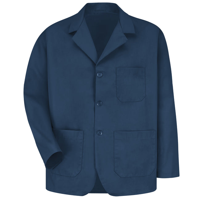 Red Kap® Men's Lapel Counter Coat / KP10NV