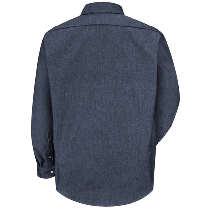 Red Kap® Men's Long Sleeve Deluxe Denim Shirt / SD78DN