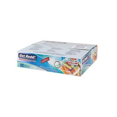 IBS Double Zip Reclosable Gallon Bag 10.56" X 11" LDPE Clear 250 / bx