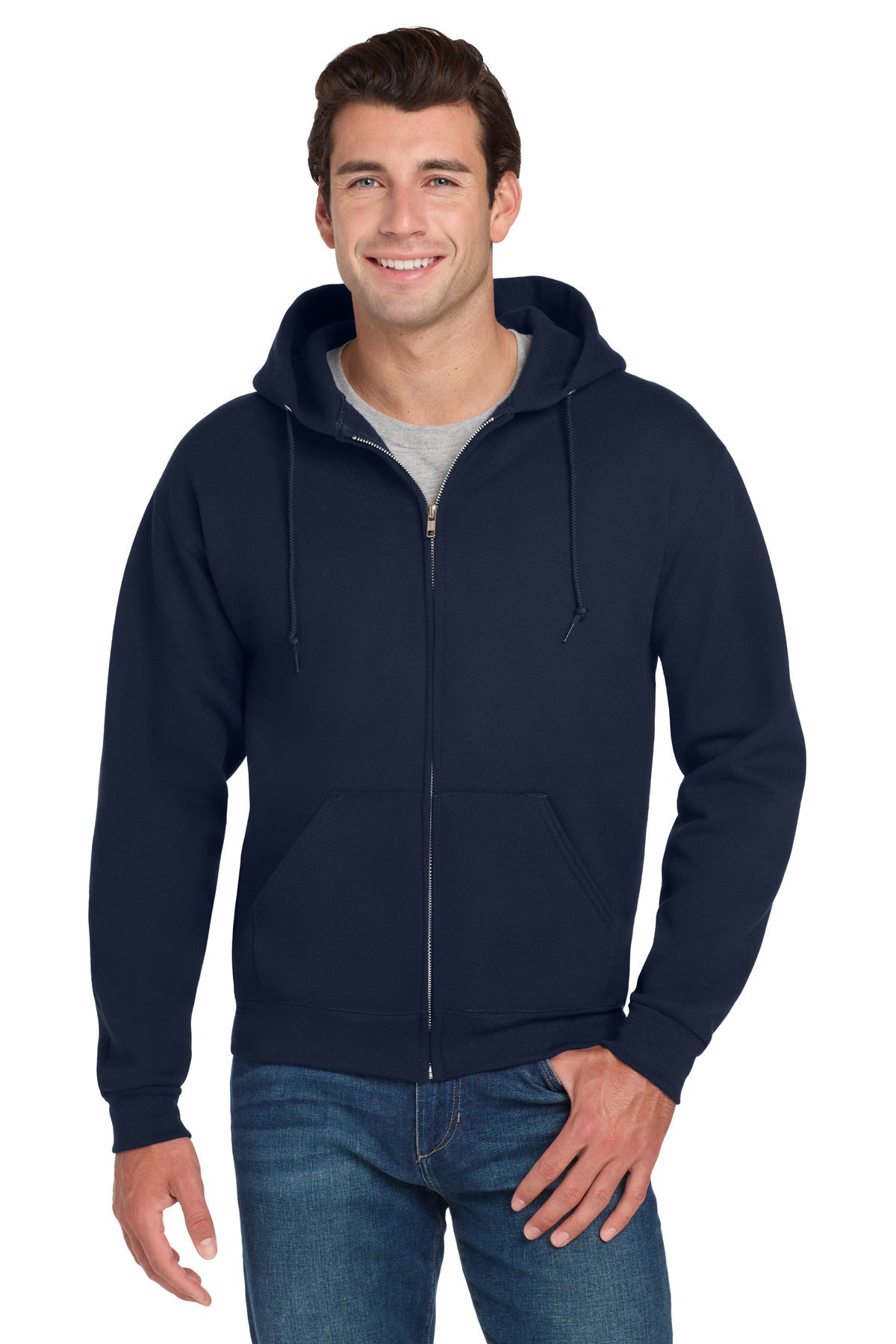 Jerzees® Super Sweats® NuBlend® - Full-Zip Hooded Sweatshirt  4999M