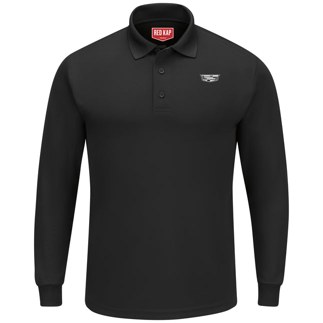 Red Kap® Cadillac® Men's Performance Knit Long Sleeve Core Polo / SK6CBK