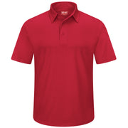 Red Kap® Men's Short Sleeve Performance Knit® Flex Series Pro Polo / SK90RD