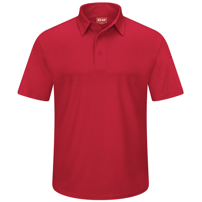 Red Kap® Men's Short Sleeve Performance Knit® Flex Series Pro Polo / SK90RD