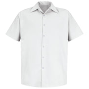Red Kap® Men's Short Sleeve Specialized Pocketless Work Shirt / SP26WH