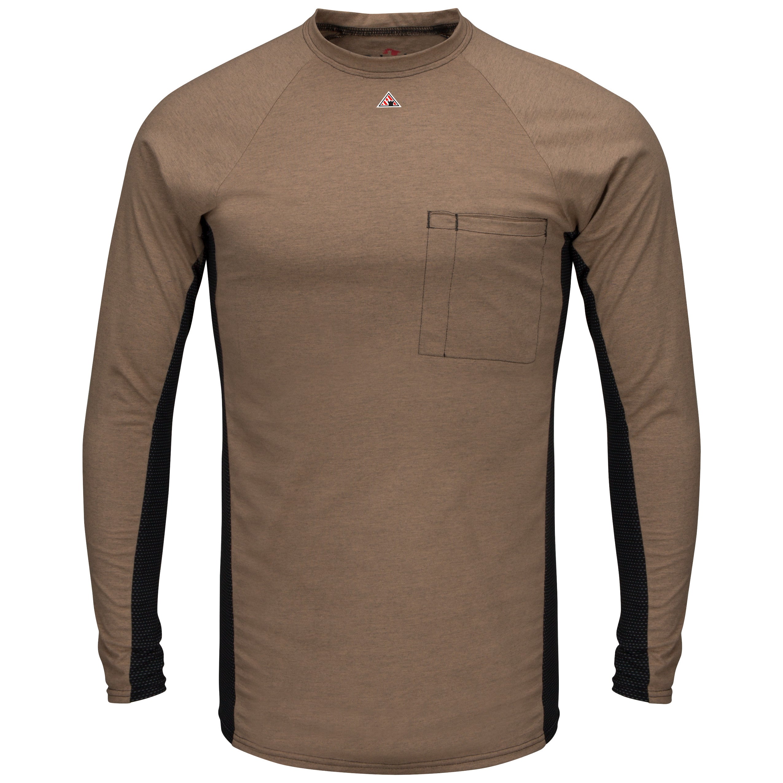 Bulwark® Men's FR Long Sleeve Base Layer with Concealed Chest Pocket / MPS8KH