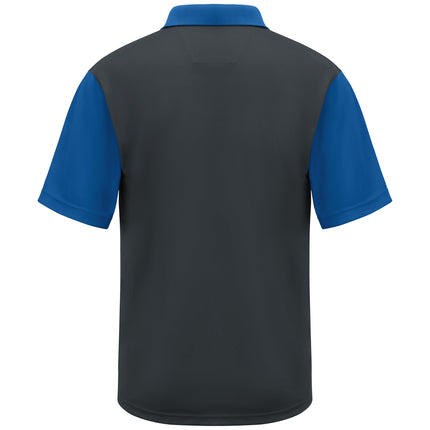 Red Kap® Men's Short Sleeve Performance Knit® Color-Block Polo / SK56CY