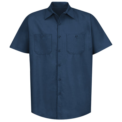 Red Kap® Men's Short Sleeve Industrial Work Shirt / SP24NV
