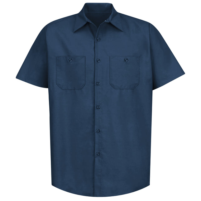 Red Kap® Men's Short Sleeve Industrial Work Shirt / SP24NV