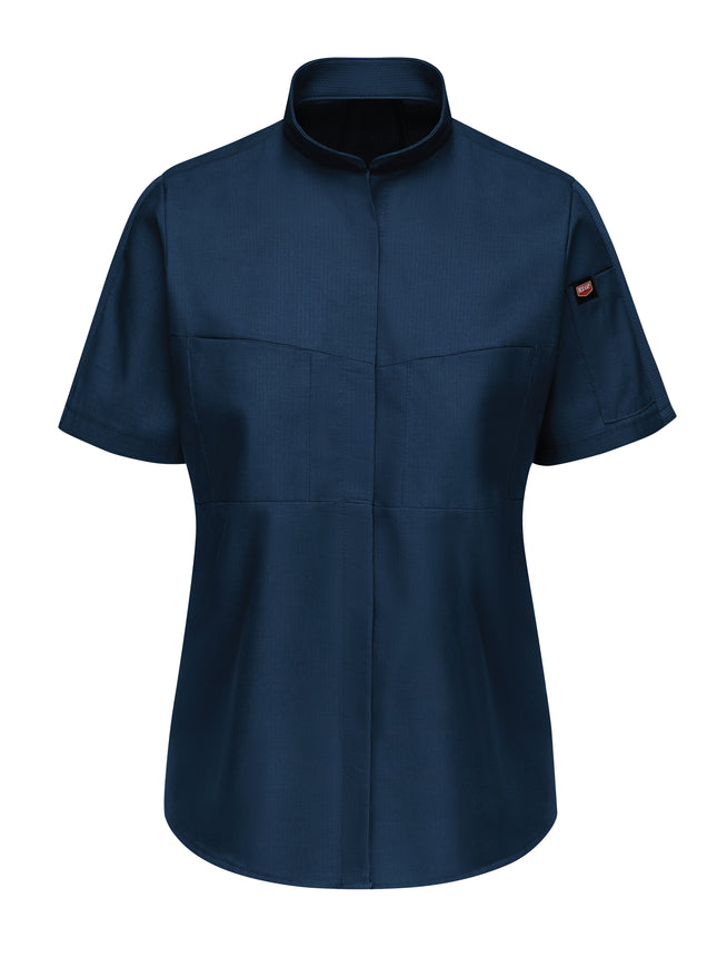 Red Kap® Women's Short Sleeve Performance Pro+ Work Shirt with OilBlok + MIMIX® / SX45NV