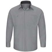 Red Kap® Men's Long Sleeve Performance Plus Shop Shirt with OilBlok Technology / SY32GC
