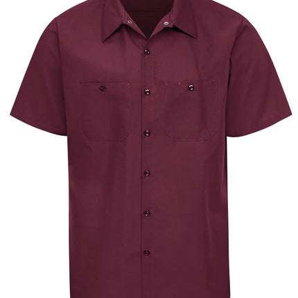Red Kap® Men's Short Sleeve Industrial Work Shirt / SP24BY