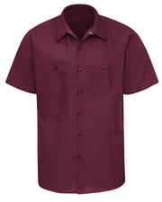 Red Kap® Men's Short Sleeve Industrial Work Shirt / SP24BY