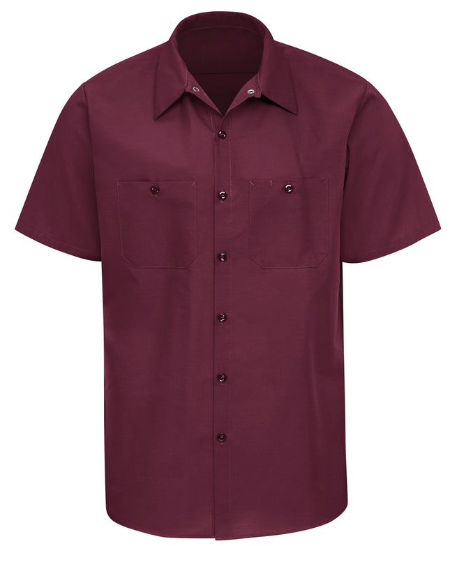 Red Kap® Men's Short Sleeve Industrial Work Shirt / SP24BY
