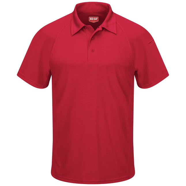 Red Kap® Men's Short Sleeve Performance Knit® Flex Series Active Polo / SK92RD