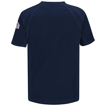 Bulwark® iQ Series® Comfort Knit Men's FR Short Sleeve T-Shirt / QT30DB