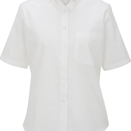 EDWARDS LADIES SHORT SLEEVE OXFORD SHIRT