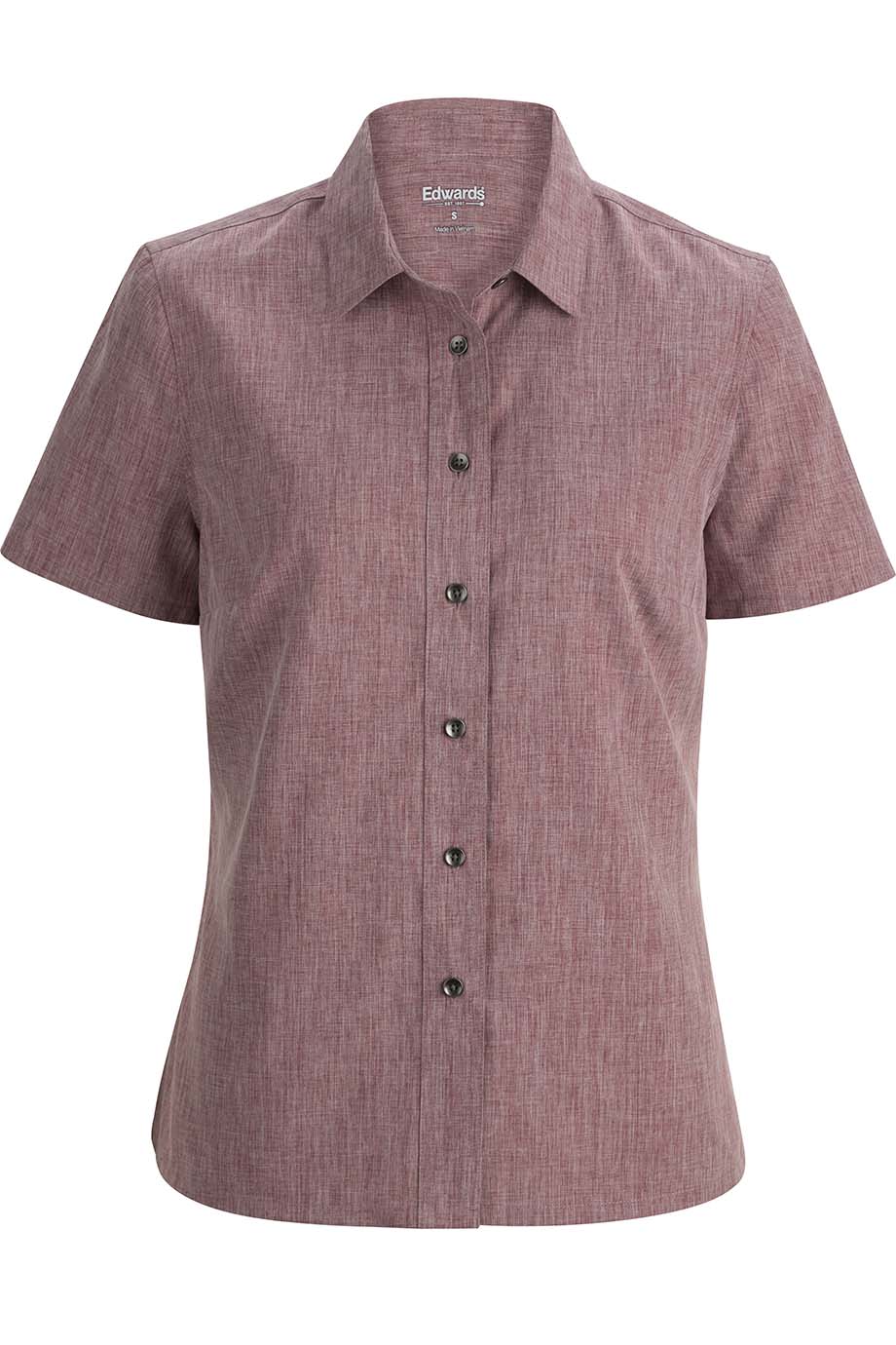 EDWARDS MELANGE CAMP SHIRT 5041