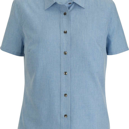 EDWARDS MELANGE CAMP SHIRT 5041