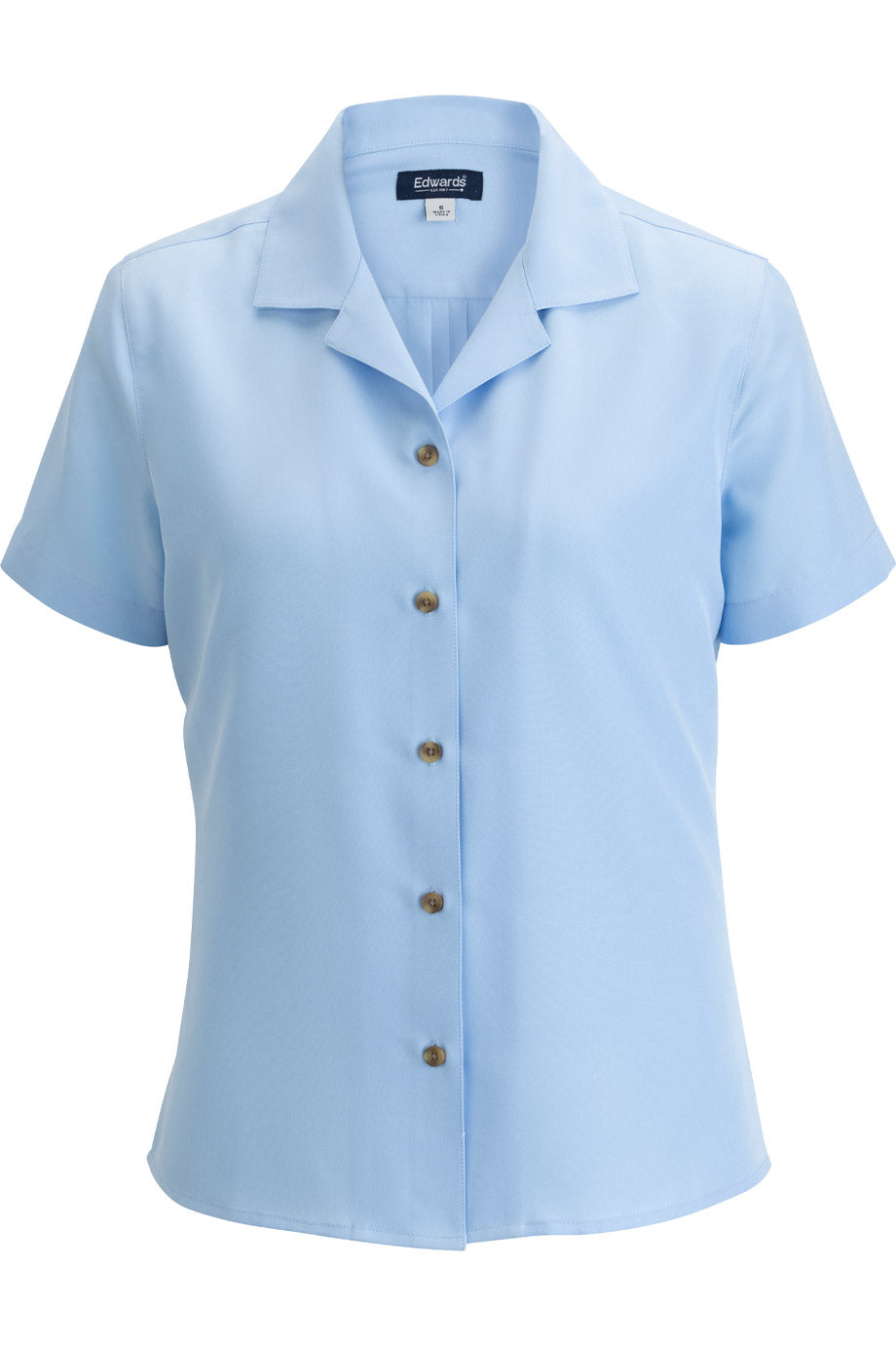 EDWARDS CAMP COLLAR LADIES BLOUSE