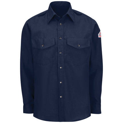 Bulwark® Men's Lightweight Nomex FR Snap-Front Shirt / SNS2NV