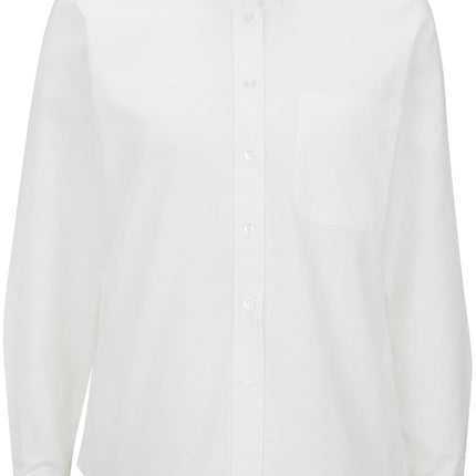 EDWARDS LADIES LONG SLEEVE OXFORD SHIRT
