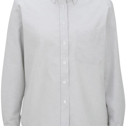 EDWARDS LADIES LONG SLEEVE OXFORD SHIRT