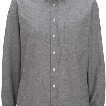 EDWARDS LADIES LONG SLEEVE OXFORD SHIRT