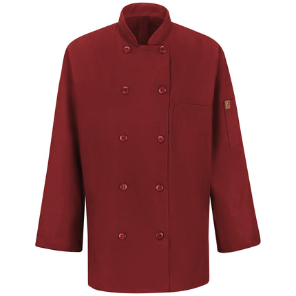 Red Kap® Women's Chef Coat with OilBlok + MIMIX® / 041XFR