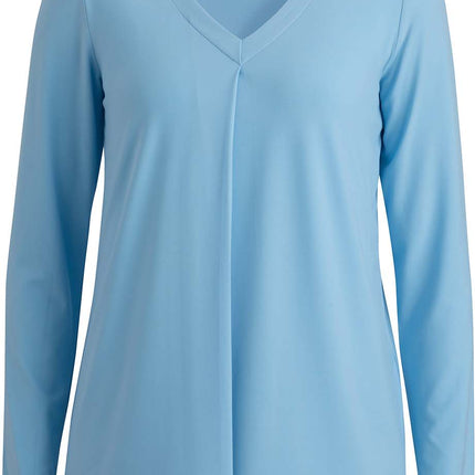 EDWARDS LADIES SOFT PLEATED BLOUSE