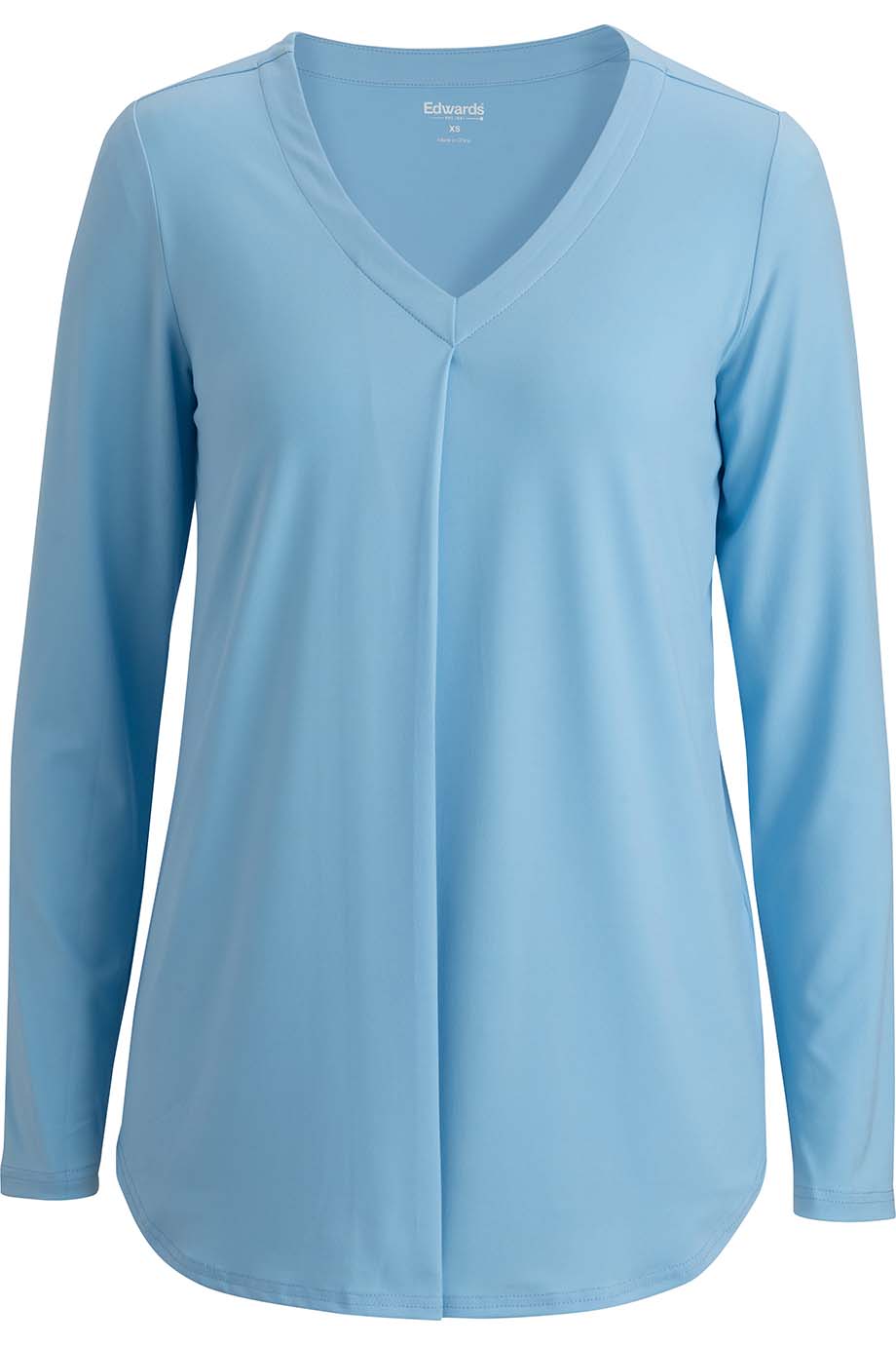 EDWARDS LADIES SOFT PLEATED BLOUSE