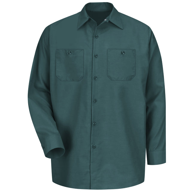 Red Kap® Men's Long Sleeve Industrial Work Shirt / SP14SG