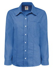 Dickies® Women's Long-Sleeve Stretch Oxford Shirt / L254FB