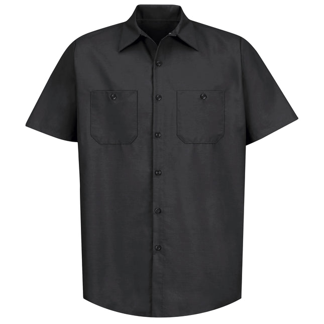 Red Kap® Men's Short Sleeve Industrial Work Shirt / SP24BK