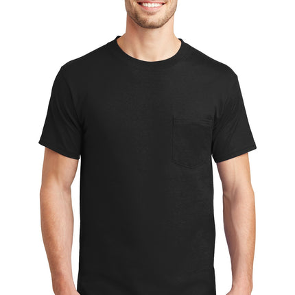 Hanes ® Beefy-T ® - 100% Cotton T-Shirt with Pocket. 5190