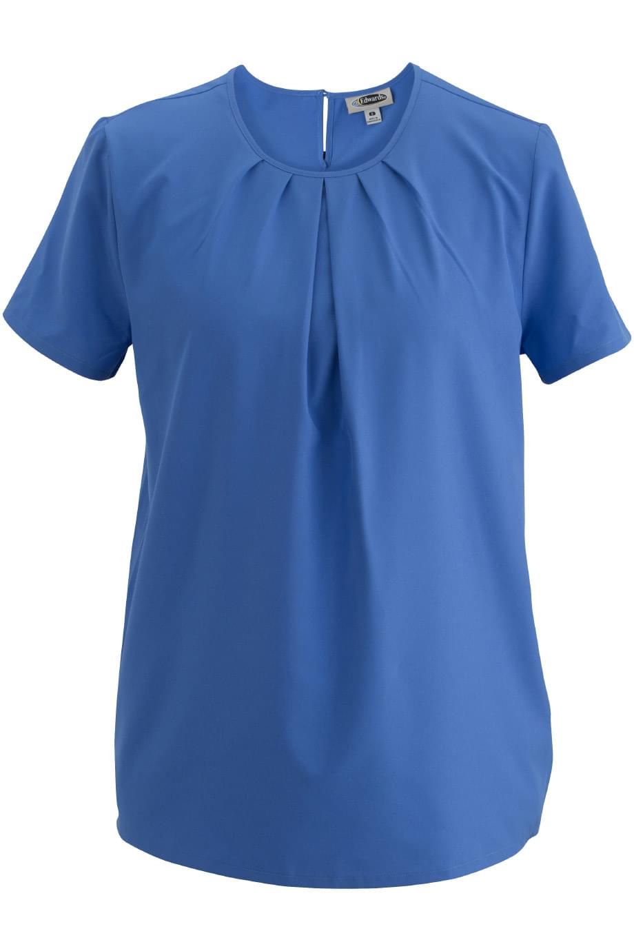 EDWARDS JEWEL NECK LADIES BLOUSE