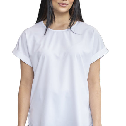 EDWARDS LADIES DOLMAN SHORT SLEEVE BLOUSE