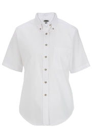 EDWARDS EASY CARE POPLIN SHORT SLEEVE LADIES SHIRT