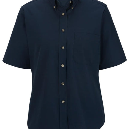 EDWARDS LADIES EASY CARE SHORT SLEEVE POPLIN SHIRT