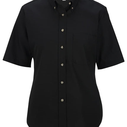 EDWARDS LADIES EASY CARE SHORT SLEEVE POPLIN SHIRT