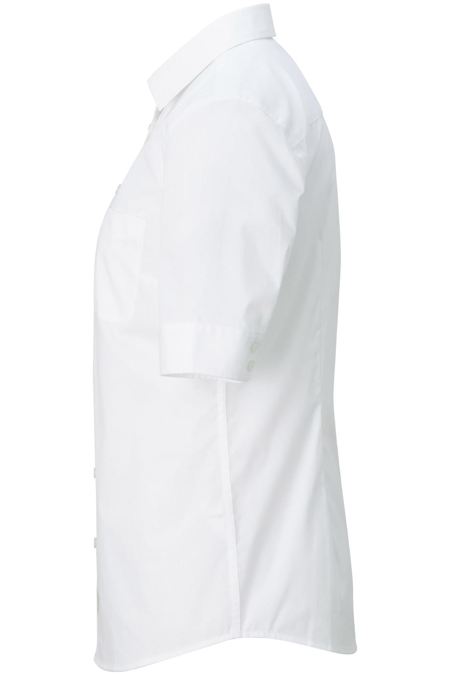 EDWARDS LADIES S/S STRETCH POPLIN BLOUSE