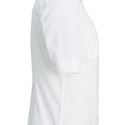 EDWARDS LADIES S/S STRETCH POPLIN BLOUSE