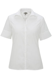 EDWARDS LADIES LIGHTWEIGHT SHORT SLEEVE POPLIN BLOUSE