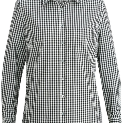 EDWARDS LADIES L/S STRETCH POPLIN BLOUSE