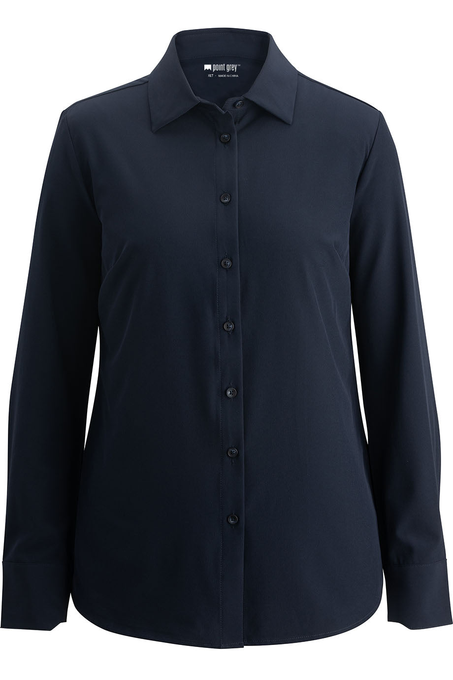 EDWARDS POINT GREY LADIES BLOUSE