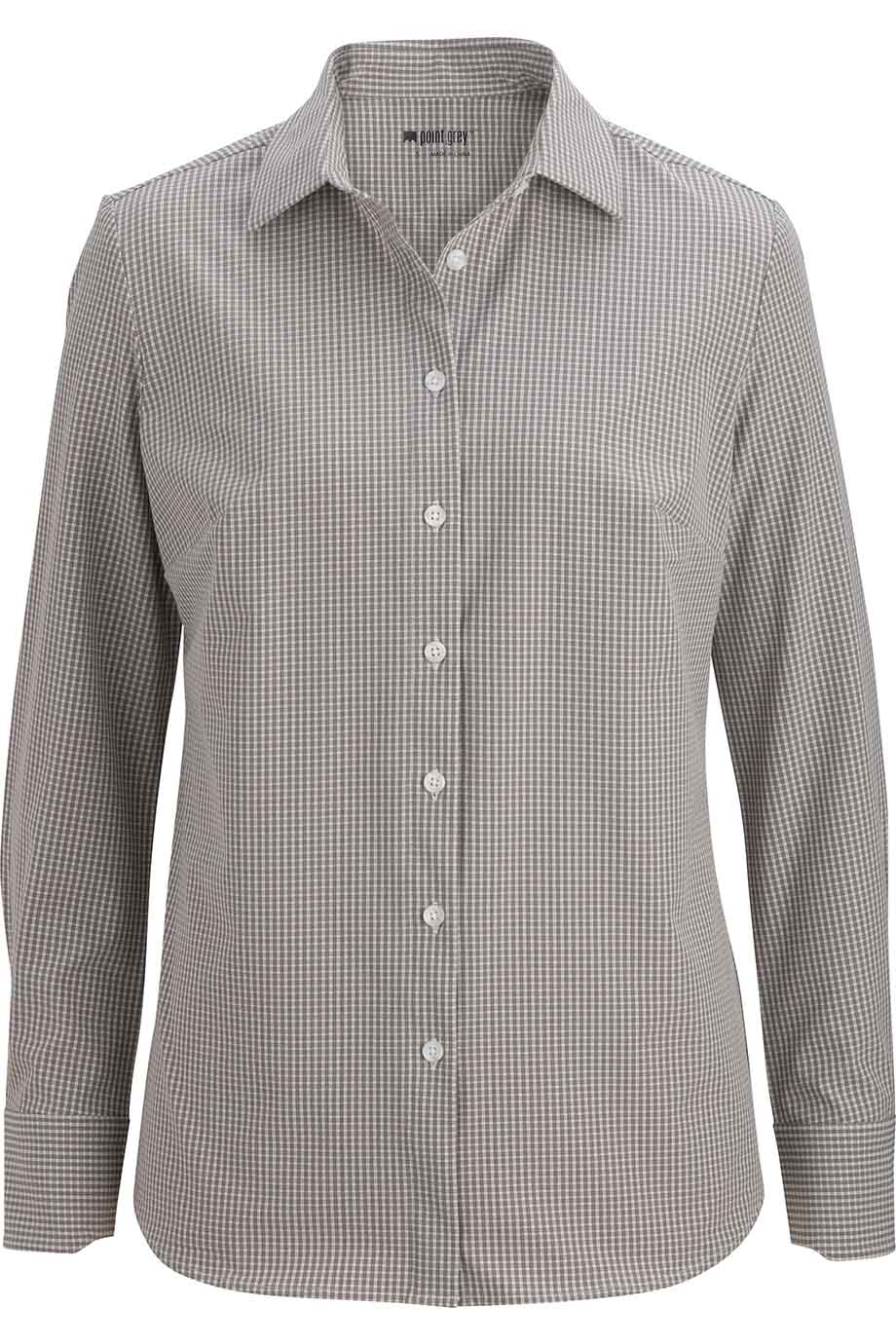 EDWARDS POINT GREY LADIES BLOUSE